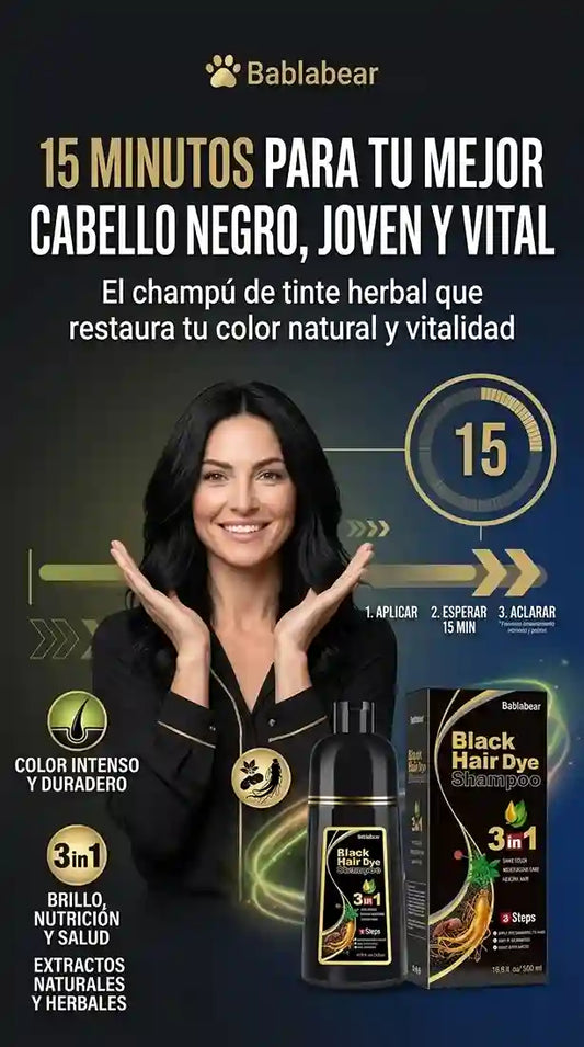 Shampo cubre canas