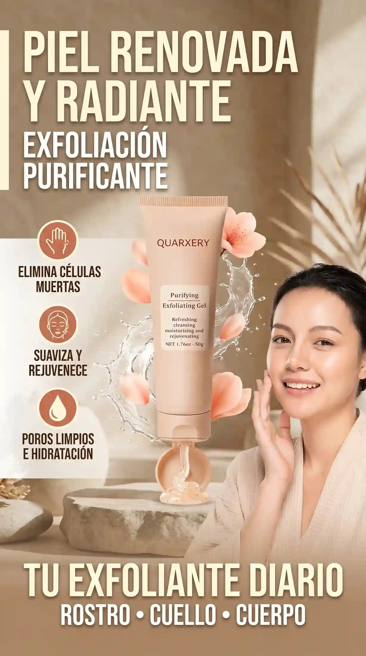 Quarxery Gel Exfoliante